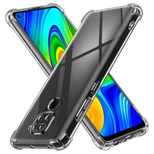 Husa de silicon pentru Xiaomi Redmi Note 9 / Redmi 10X 4G, Slim Anti-Soc, TPU, Potrivire perfecta, Flexibil, Durabil, Colturi rezistente la impact, Transparenta completa