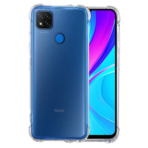 Husa de silicon pentru Xiaomi Redmi 9C / Redmi 9C NFC, Slim Anti-Soc, TPU, Potrivire perfecta, Flexibil, Durabil, Colturi rezistente la impact, Transparenta completa