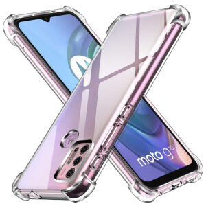 Husa de silicon pentru Motorola Moto G10 / Moto G20 / Moto G30, Slim Anti-Soc, TPU, Potrivire perfecta, Flexibil, Durabil, Colturi rezistente la impact, Transparenta completa