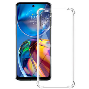 Husa de silicon pentru Motorola Moto E32 / Moto E32s, Slim Anti-Soc, TPU, Potrivire perfecta, Flexibil, Durabil, Colturi rezistente la impact, Transparenta completa