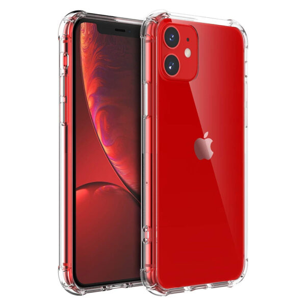 Husa de silicon pentru iPhone 11, Slim Anti-Soc, TPU, Potrivire perfecta, Flexibil, Durabil, Colturi rezistente la impact, Transparenta completa