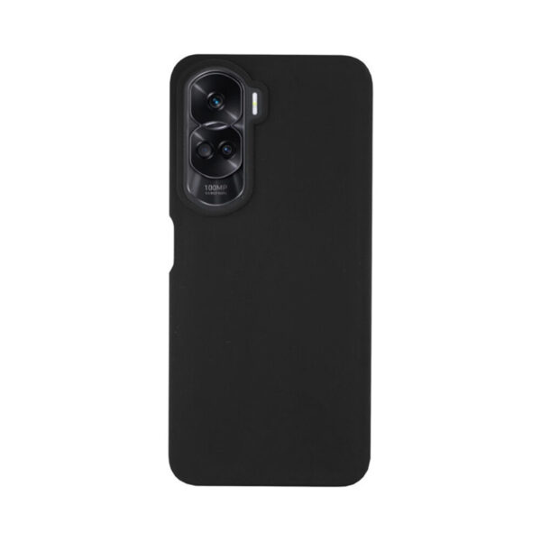 Husa de silicon cu microfibra Stylish Neat compatibila cu Honor 90 Lite, acoperire completa, protectie camere, slim, Negru