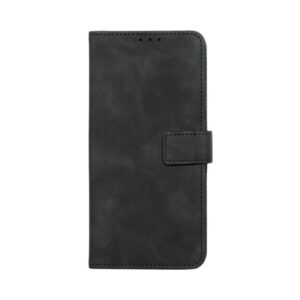 Husa carte compatibila cu Oppo A38, Stylish Book, acoperire completa, clema cu inchidere magnetica, 3 compartimente interioare de tip buzunar, Negru