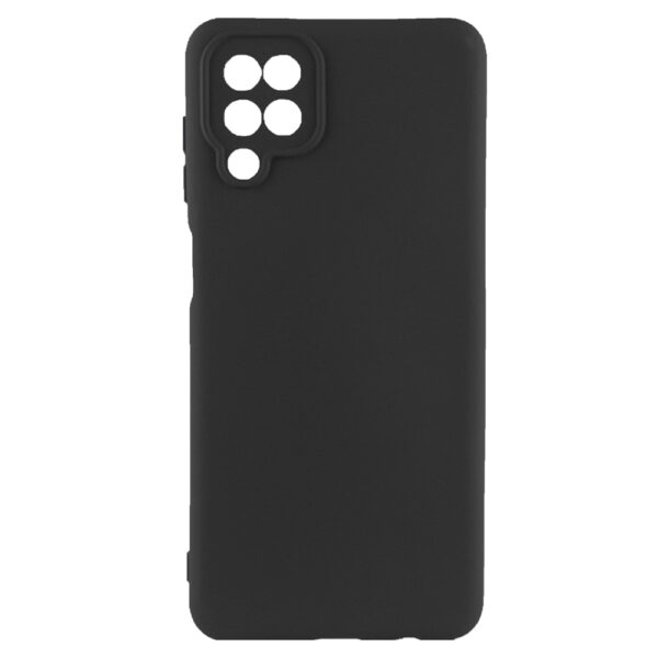 Husa protectie, interior de catifea, compatibila cu Samsung Galaxy M33 5G, FONIX BloomShield, silicon, margini ridicate, slim, Negru