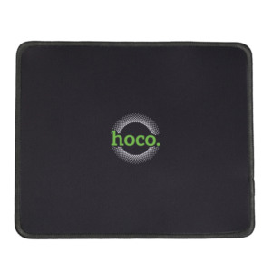 Mousepad textil, Hoco, Anti-alunecare, Design ergonomic, Culoare, Negru