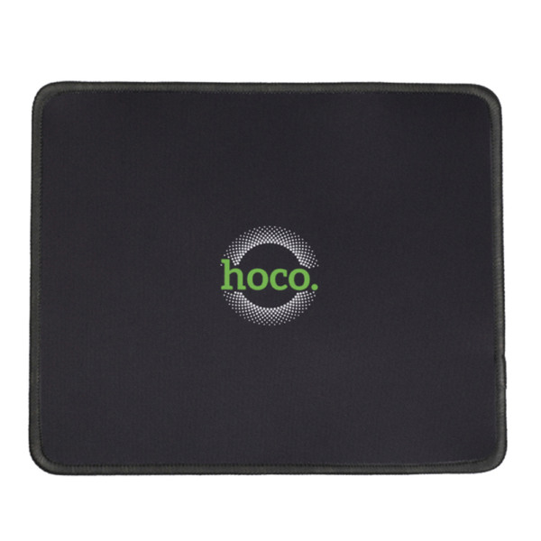 Mousepad textil, Hoco, Anti-alunecare, Design ergonomic, Culoare, Negru