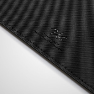 Mousepad Piele ecologica, Spigen, Anti-alunecare, Design ergonomic, Culoare, Maro