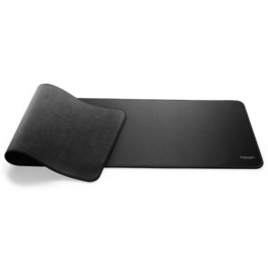 Mousepad material textil, Spigen Regnum, Anti-alunecare, Design ergonomic, Culoare, Negru