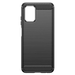 Husa Supreme Carbon compatibila cu Nokia G42, Protectie precisa, Design canelat, Margini ranforsate, Anti-amprente, Negru