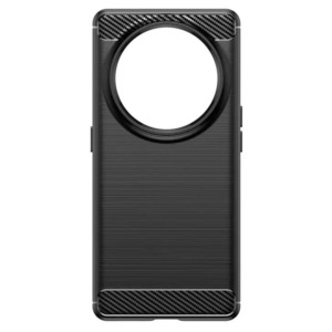 Husa Supreme Carbon compatibila cu Oppo Find X6, Protectie precisa, Design canelat, Margini ranforsate, Anti-amprente, Negru