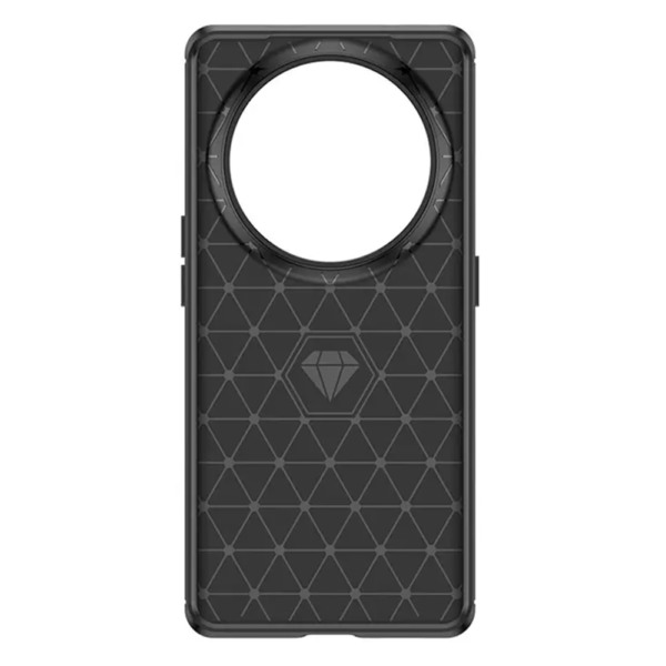 Husa Supreme Carbon compatibila cu Oppo Find X6, Protectie precisa, Design canelat, Margini ranforsate, Anti-amprente, Negru