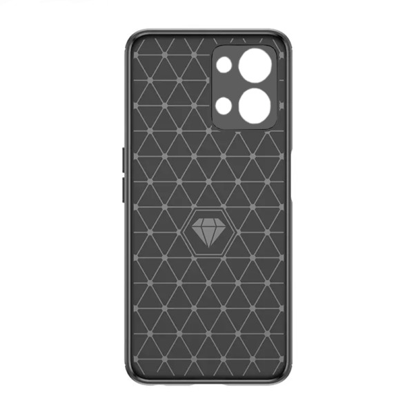 Husa Supreme Carbon compatibila cu Oppo Reno 8 5G, Protectie precisa, Design canelat, Margini ranforsate, Anti-amprente, Negru