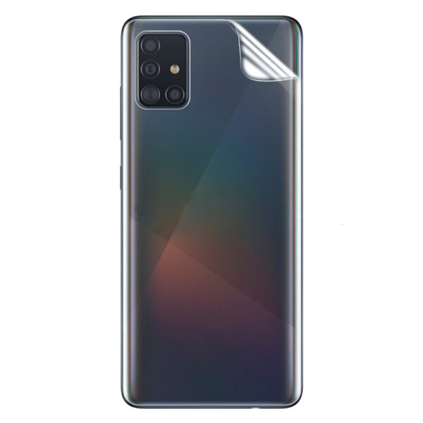 Folie InvisiFlex Spate compatibila cu Huawei Mate 40 Pro, Full Glue, Full Cover, Silicon hydrogel regenerabil, SlimLine NanoShield, Transparenta