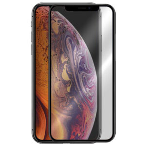 Folie sticla ProElite Protection compatibila cu Apple iPhone XS Max, Ultra Rezistenta, Full Cover, Full Glue, Calitate Premium, Margini negre