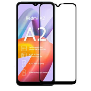 Folie sticla ProElite Protection compatibila cu Xiaomi Redmi A2, Ultra Rezistenta, Full Cover, Full Glue, Calitate Premium, Margini negre