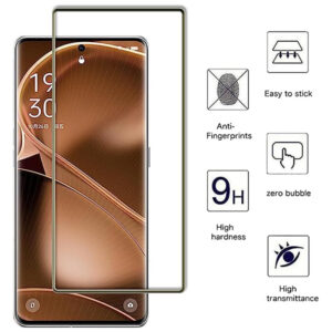 Folie sticla ProElite Protection compatibila cu Oppo Find X6, Ultra Rezistenta, Full Cover, Full Glue, Calitate Premium, Margini negre - 2