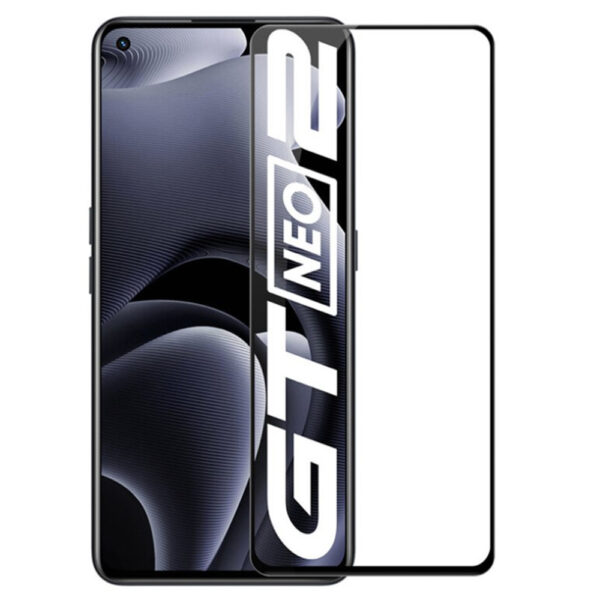 Folie sticla ProElite Protection compatibila cu Realme GT Neo2, Ultra Rezistenta, Full Cover, Full Glue, Margini negre