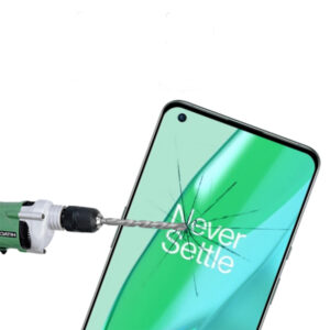 Folie COMANDO Ultra Thin Proof compatibila cu OnePlus 9 Pro, Rezistenta ridicata la socuri, Acoperire completa a ecranului, Lipici adeziv pe intreaga suprafata, 0,3 mm, Cadru negru - 2