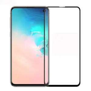 Folie COMANDO Ultra Thin Proof compatibila cu Samsung Galaxy S10e, Rezistenta ridicata la socuri, Acoperire completa a ecranului, Lipici adeziv pe intreaga suprafata, 0,3 mm, Cadru negru