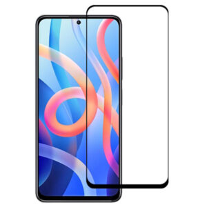 Folie COMANDO Ultra Thin Proof compatibila cu Xiaomi Note 11, Rezistenta ridicata la socuri, Acoperire completa a ecranului, Lipici adeziv pe intreaga suprafata, 0,3 mm, Cadru negru