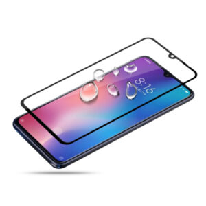 Folie COMANDO Ultra Thin Proof compatibila cu Xiaomi Redmi 8A, Rezistenta ridicata la socuri, Acoperire completa a ecranului, Lipici adeziv pe intreaga suprafata, 0,3 mm, Cadru negru - 2