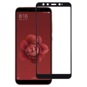 Folie COMANDO Ultra Thin Proof compatibila cu Xiaomi Mi A2, Rezistenta ridicata la socuri, Acoperire completa a ecranului, Lipici adeziv pe intreaga suprafata, 0,3 mm, Cadru negru