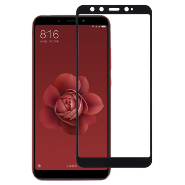 Folie COMANDO Ultra Thin Proof compatibila cu Xiaomi Mi A2, Rezistenta ridicata la socuri, Acoperire completa a ecranului, Lipici adeziv pe intreaga suprafata, 0,3 mm, Cadru negru