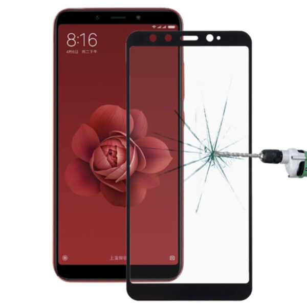 Folie COMANDO Ultra Thin Proof compatibila cu Xiaomi Mi A2, Rezistenta ridicata la socuri, Acoperire completa a ecranului, Lipici adeziv pe intreaga suprafata, 0,3 mm, Cadru negru - 3