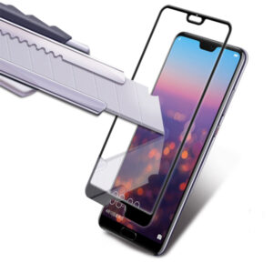 Folie COMANDO Ultra Thin Proof compatibila cu Huawei P20 Pro, Rezistenta ridicata la socuri, Acoperire completa a ecranului, Lipici adeziv pe intreaga suprafata, 0,3 mm, Cadru negru - 3