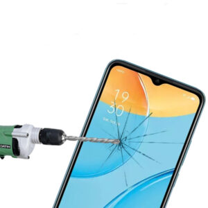 Folie COMANDO Ultra Thin Proof compatibila cu Oppo A15|A15s, Rezistenta ridicata la socuri, Acoperire completa a ecranului, Lipici adeziv pe intreaga suprafata, 0,3 mm, Cadru negru - 2