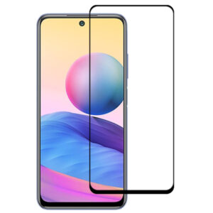 Folie COMANDO Ultra Thin Proof compatibila cu Xiaomi Redmi Note 10 Pro, Rezistenta ridicata la socuri, Acoperire completa a ecranului, Lipici adeziv pe intreaga suprafata, 0,3 mm, Cadru negru