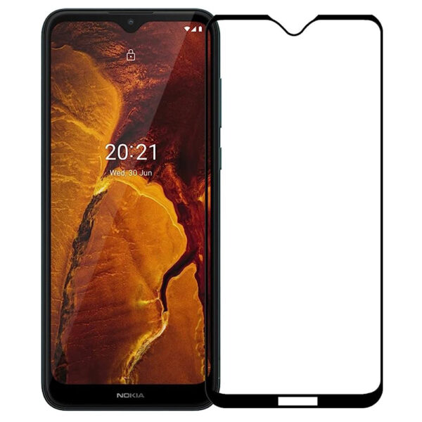 Folie COMANDO Ultra Thin Proof compatibila cu Nokia C30, Rezistenta ridicata la socuri, Acoperire completa a ecranului, Lipici adeziv pe intreaga suprafata, 0,3 mm, Cadru negru