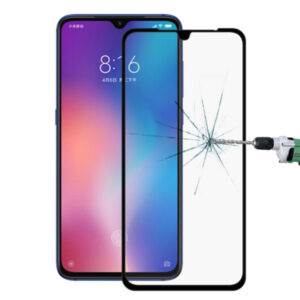 Folie COMANDO Ultra Thin Proof compatibila cu Xiaomi Mi 9, Rezistenta ridicata la socuri, Acoperire completa a ecranului, Lipici adeziv pe intreaga suprafata, 0,3 mm, Cadru negru - 3