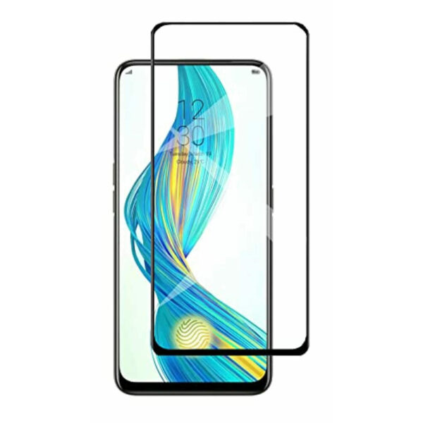 Folie COMANDO Ultra Thin Proof compatibila cu Samsung Galaxy A80, Rezistenta ridicata la socuri, Acoperire completa a ecranului, Lipici adeziv pe intreaga suprafata, 0,3 mm, Cadru negru