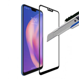 Folie COMANDO Ultra Thin Proof compatibila cu Xiaomi Mi 8 Lite, Rezistenta ridicata la socuri, Acoperire completa a ecranului, Lipici adeziv pe intreaga suprafata, 0,3 mm, Cadru negru - 2