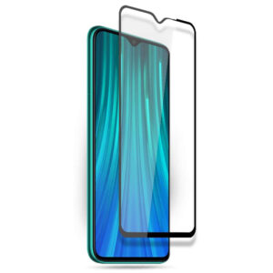 Folie COMANDO Ultra Thin Proof compatibila cu Xiaomi Redmi Note 8T, Rezistenta ridicata la socuri, Acoperire completa a ecranului, Lipici adeziv pe intreaga suprafata, 0,3 mm, Cadru negru