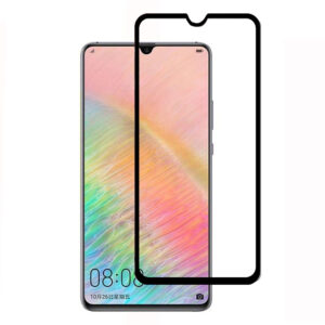 Folie COMANDO Ultra Thin Proof compatibila cu Huawei Mate 20 X, Rezistenta ridicata la socuri, Acoperire completa a ecranului, Lipici adeziv pe intreaga suprafata, 0,3 mm, Cadru negru