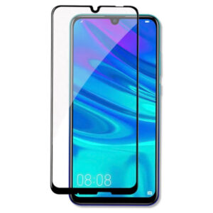 Folie COMANDO Ultra Thin Proof compatibila cu Huawei P Smart S, Rezistenta ridicata la socuri, Acoperire completa a ecranului, Lipici adeziv pe intreaga suprafata, 0,3 mm, Cadru negru