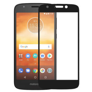 Folie COMANDO Ultra Thin Proof compatibila cu Motorola Moto G6 Play, Rezistenta ridicata la socuri, Acoperire completa a ecranului, Lipici adeziv pe intreaga suprafata, 0,3 mm, Cadru negru