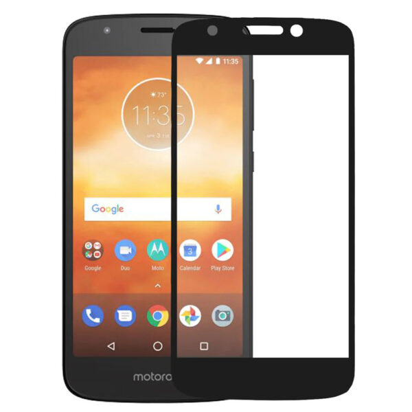 Folie COMANDO Ultra Thin Proof compatibila cu Motorola Moto G6 Play, Rezistenta ridicata la socuri, Acoperire completa a ecranului, Lipici adeziv pe intreaga suprafata, 0,3 mm, Cadru negru