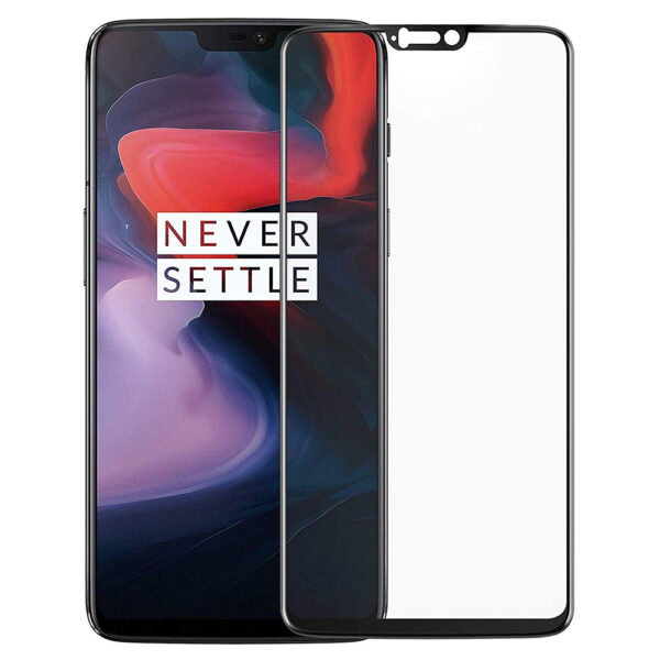 Folie COMANDO Ultra Thin Proof compatibila cu OnePlus 6, Rezistenta ridicata la socuri, Acoperire completa a ecranului, Lipici adeziv pe intreaga suprafata, 0,3 mm, Cadru negru