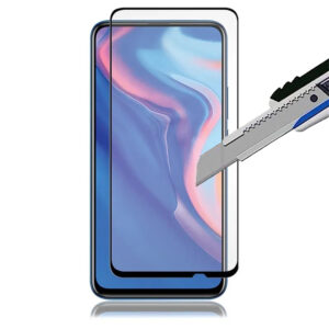 Folie COMANDO Ultra Thin Proof compatibila cu Huawei P Smart Pro, Rezistenta ridicata la socuri, Acoperire completa a ecranului, Lipici adeziv pe intreaga suprafata, 0,3 mm, Cadru negru - 2