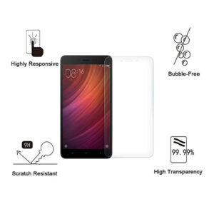 Folie de protectie compatibila cu Xiaomi Redmi Note 4 / Redmi Note 4X, 9H Cushion Glass, Complete Bonding, Case-Friendly, Clar - 2