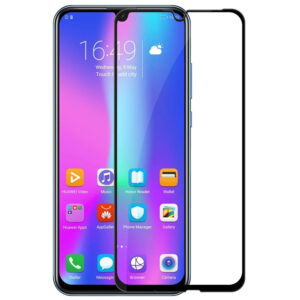 Folie COMANDO Ultra Thin Proof compatibila cu Huawei P Smart (2019), Rezistenta ridicata la socuri, Acoperire completa a ecranului, Lipici adeziv pe intreaga suprafata, 0,3 mm, Cadru negru