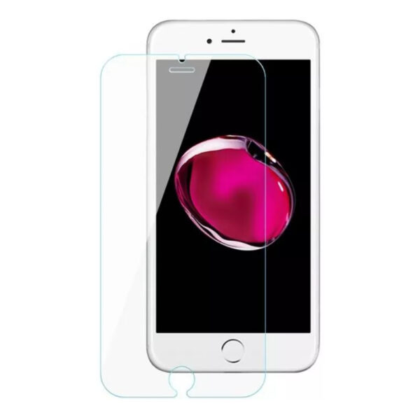 Folie de protectie compatibila cu Apple iPhone 8 Plus, 9H Cushion Glass, Complete Bonding, Case-Friendly, Clar