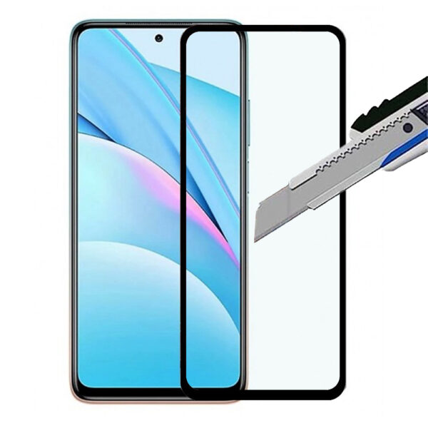 Folie COMANDO Ultra Thin Proof compatibila cu Xiaomi 11T, Rezistenta ridicata la socuri, Acoperire completa a ecranului, Lipici adeziv pe intreaga suprafata, 0,3 mm, Cadru negru - 2