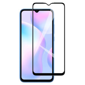 Folie COMANDO Ultra Thin Proof compatibila cu OPPO A77, Rezistenta ridicata la socuri, Acoperire completa a ecranului, Lipici adeziv pe intreaga suprafata, 0,3 mm, Cadru negru