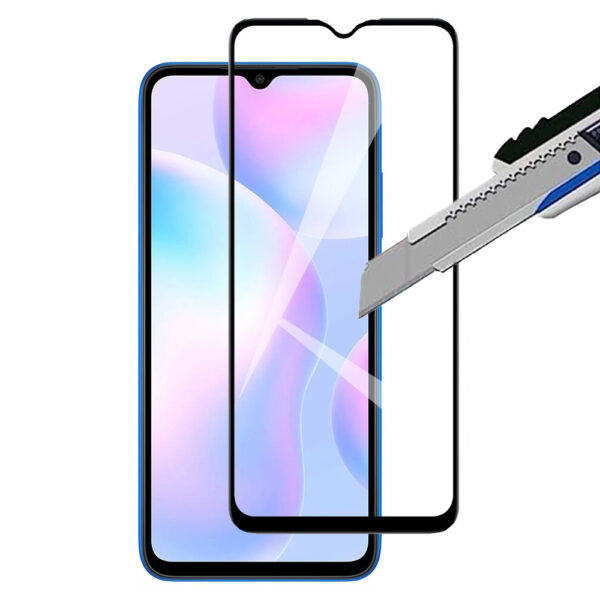 Folie COMANDO Ultra Thin Proof compatibila cu OPPO A77, Rezistenta ridicata la socuri, Acoperire completa a ecranului, Lipici adeziv pe intreaga suprafata, 0,3 mm, Cadru negru - 2