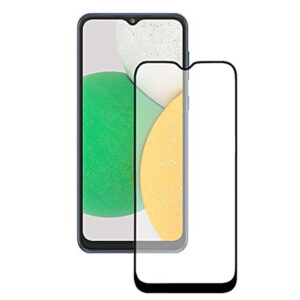 Folie COMANDO Ultra Thin Proof compatibila cu Samsung Galaxy A03 Core, Rezistenta ridicata la socuri, Acoperire completa a ecranului, Lipici adeziv pe intreaga suprafata, 0,3 mm, Cadru negru