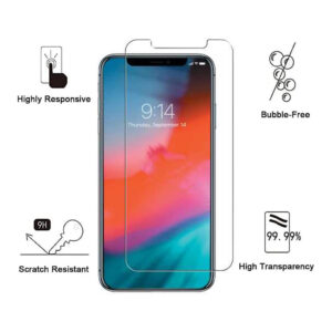 Folie de protectie compatibila cu Apple iPhone X / XS, 9H Cushion Glass, Complete Bonding, Case-Friendly, Clar - 2